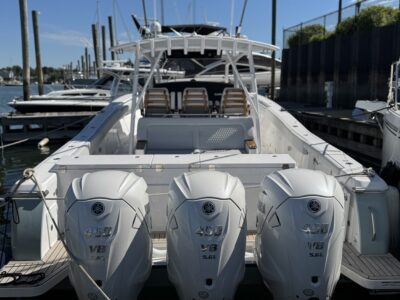 Southport 38 FE 3 Yamaha 450 outboard engines
