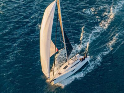 New First 30 with full sails