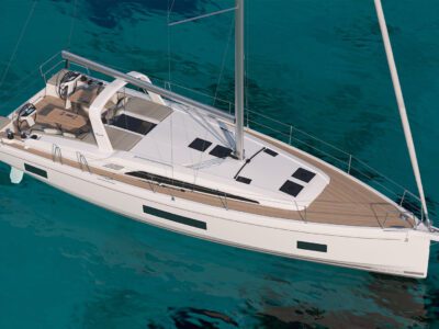 oceanis-47 from overhead