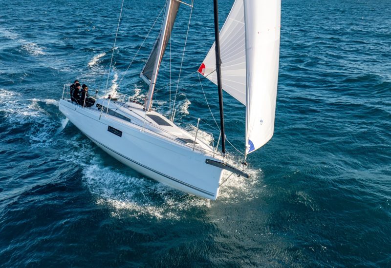 New First 30 under sail
