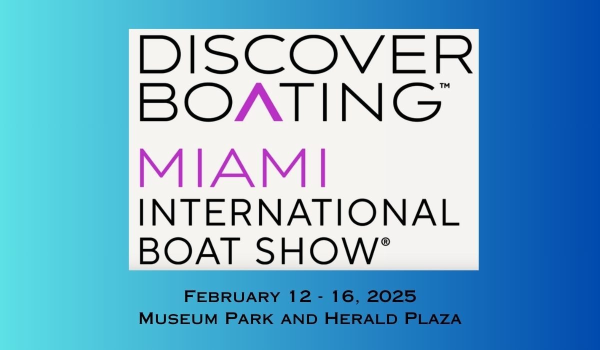 Miami Boat Show 2025 Miami Boat Show graphic